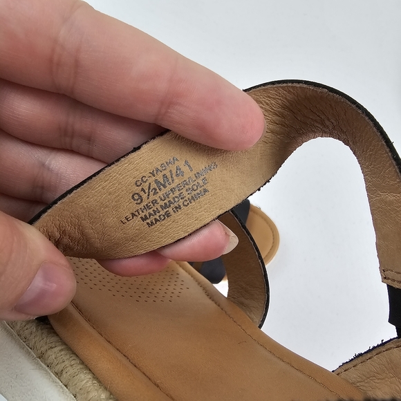 Corso Como Women's Black Yasha Espadrille Sandal Size 9.5 - Picture 5 of 6